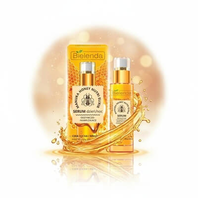 Bielenda Tápláló Hidratáló Szérum Manuka Mézzel – természetes hidratáló elixír