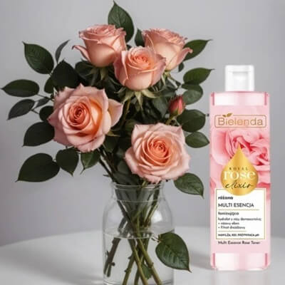 Bielenda Royal Rose Multi Tonizáló Eszencia – rózsavizes, hidratáló tonik minden bőrtípusra