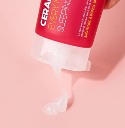 FarmStay ceramidos éjszakai arcmaszk sleeping pack száraz és érzékeny bőrre