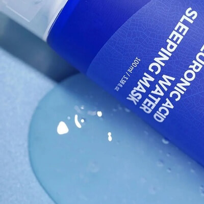 ISNTREE hialuronsavas éjszakai arcmaszk 5-féle hialuronsavval száraz, vízhiányos bőrre