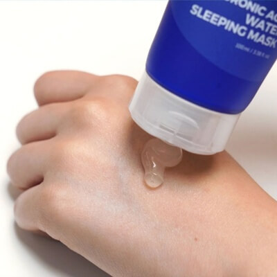 ISNTREE hialuronsavas éjszakai arcmaszk 5-féle hialuronsavval száraz, vízhiányos bőrre