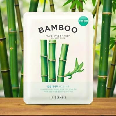 It’s Skin The Fresh bambuszos fátyolmaszk bambuszvízzel intenzív hidratálásra