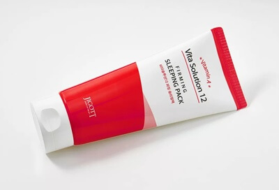 JIGOTT Vita Solution 12 éjszakai feszesítő arcmaszk homoktövissel és kollagénnel