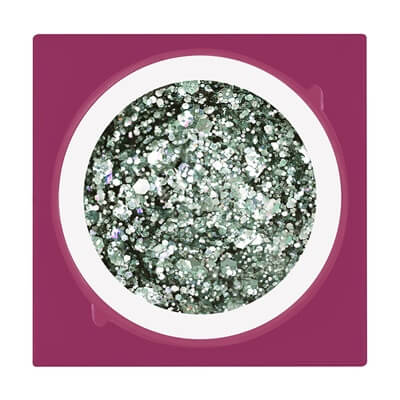 Art Gél Princess - Cinderella ezüst glitter zselé letisztult körmökhöz
