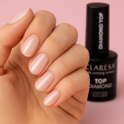 Claresa Diamond Top – fixálásmentes fényzselé profi körmösöknek