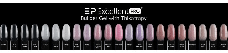 Excellent PRO egyfázisú tixotróp építőzselé Cover Medium 50g természetes bézs árnyalatban