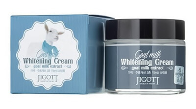 JIGOTT Kecsketejes Világosító Arckrém – Goat Milk