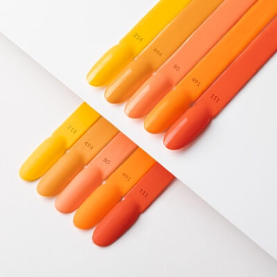 MollyLac géllakk Canyon Nr. 111 – napsütötte narancs árnyalat a Welcome to Ibiza kollekcióból