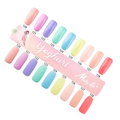 MollyLac Géllakk - Marshmallow Nr. 121 pasztell rózsaszín árnyalat