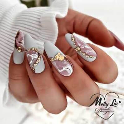 MollyLac Géllakk Pleasant To The Touch 63 – nude árnyalatú géllakk