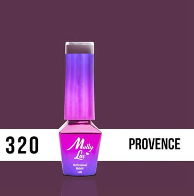 MollyLac Géllakk Provence 320 – levendula-lila árnyalat