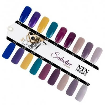 NTN Premium UV/LED 132# géllakk – sötétlila, HEMA-mentes, elegáns árnyalat