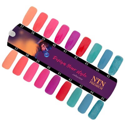 NTN Premium UV/LED Géllakk 40# HEMA mentes neon pink árnyalat