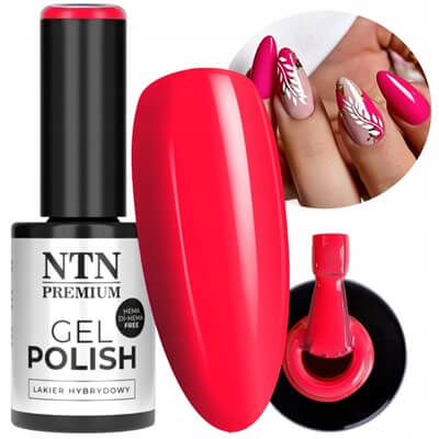 NTN Premium UV/LED 139# | Neon málna géllakk - California kollekció