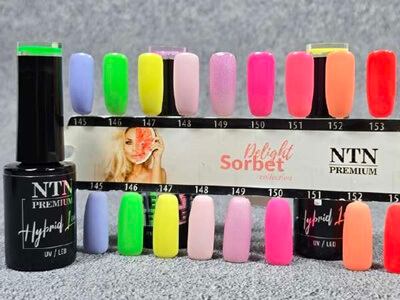 NTN Premium UV/LED 146# | Neon zöld géllakk - Delight Sorbet kollekció