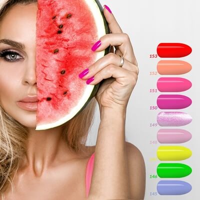 NTN Premium UV/LED 147# | Neon citromsárga géllakk - Delight Sorbet kollekció