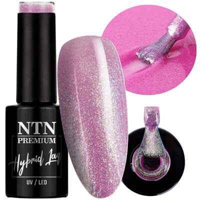 NTN Premium UV/LED 149# csillámos rózsaszín géllakk a Delight Sorbet kollekcióból