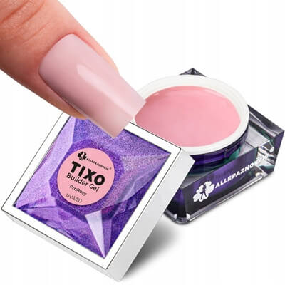 Tixo Builder Gél ProRosy 50g hőmentes önterülő építő UV zselé