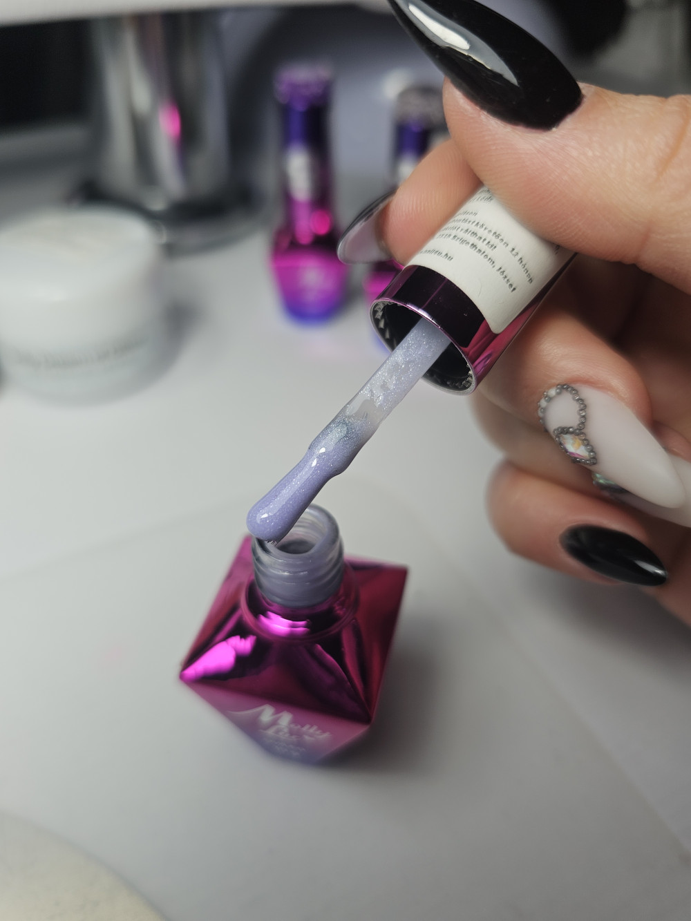 MollyLac Géllakk - Blueberry Ice Nr. 455