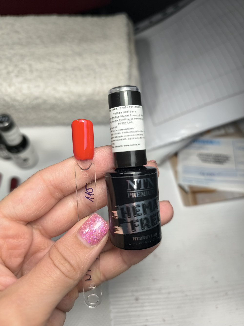 NTN Premium UV/LED Géllakk 115# (HEMA Free)