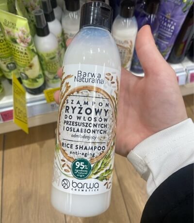 Barwa Natural Mandulatej Újjáépítő Sampon - Sérült, Törékeny Hajra