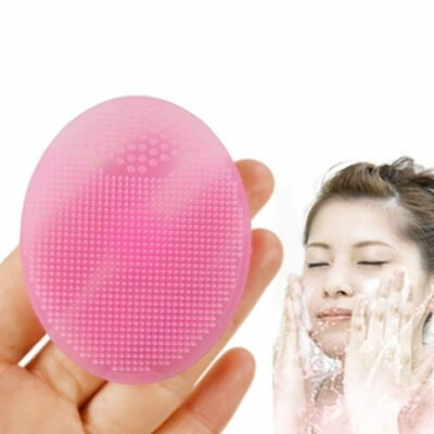 Arctisztító szilikon kefe rózsaszín – gyengéd arctisztító eszköz tiszta, ragyogó bőrhöz