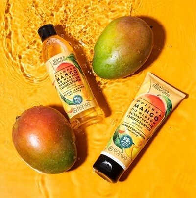 Barwa Natural Mangós Tápláló Sampon - Göndör Hajra