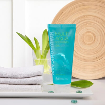 FarmStay Hialuronsavas Nyugtató Gél – Multi Aqua Soothing Gel