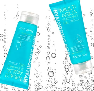 FarmStay Hialuronsavas Nyugtató Gél – Multi Aqua Soothing Gel