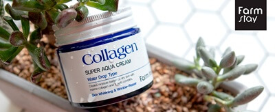 FarmStay Kollagénes Hidratáló Krém – Super Aqua Cream