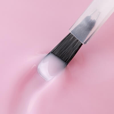 HEMA mentes Ecsetes Építő gél - Angel Pink
