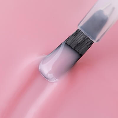 hema mentes ecsetes építő gél - faded pink