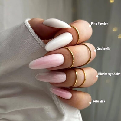 Isabellenails Egyfázisú Építőzselé - Rose Milk 50g HEMA mentes építőzselé