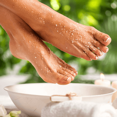 Lágyító Lábsó 45% Urea - Menta