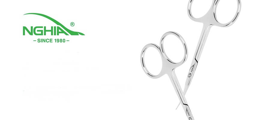 Nghia KD.716 Bőrvágó Olló – kompakt professzionális bőrvágó olló autokláv sterilizálással