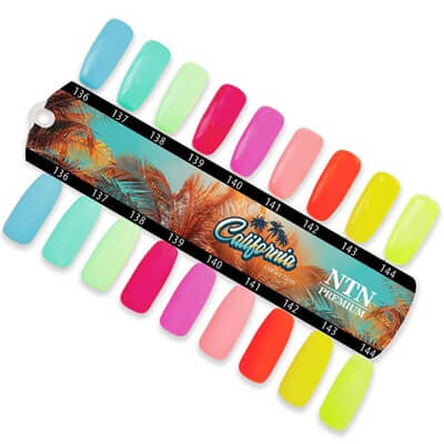 NTN Premium UV/LED Géllakk 142# neon narancs HEMA Free