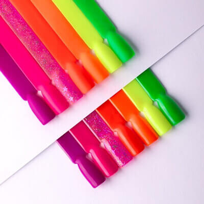 NTN Premium UV/LED Géllakk 142# neon narancs HEMA Free