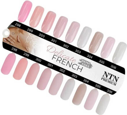 NTN Premium UV/LED Géllakk 304# HEMA Free meleg nude