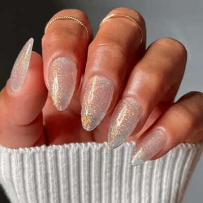 Stardust körömpor finom ezüstös csillogással